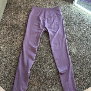 Purple Leggings Size M/L. Compression fit.